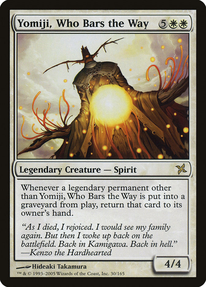 Yomiji, Who Bars the Way 30/165 (Betrayers of Kamigawa)  - Foil | Good Games Modbury