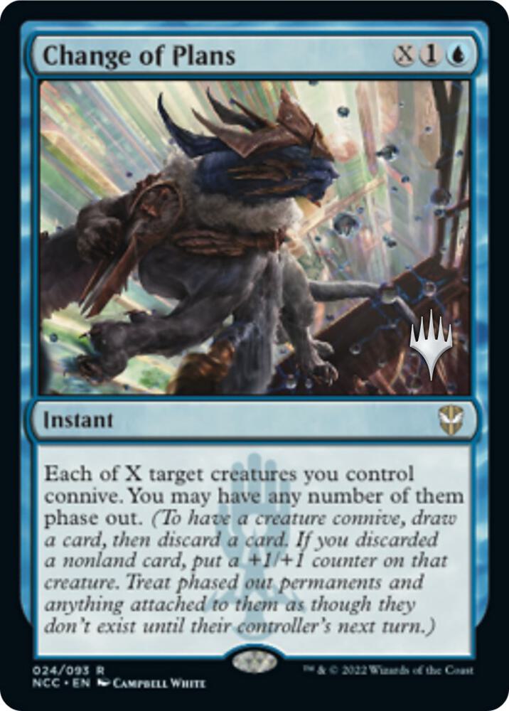 Change of Plans 24 (Promo Pack: Streets of New Capenna)  - Foil | Good Games Modbury