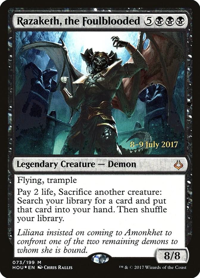 Razaketh the Foulblooded 73s/62 (Prerelease Cards)  - Foil | Good Games Modbury
