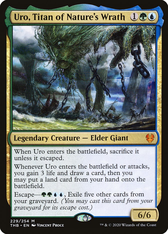 Uro, Titan of Nature's Wrath 229/254 (Theros Beyond Death)  | Good Games Modbury