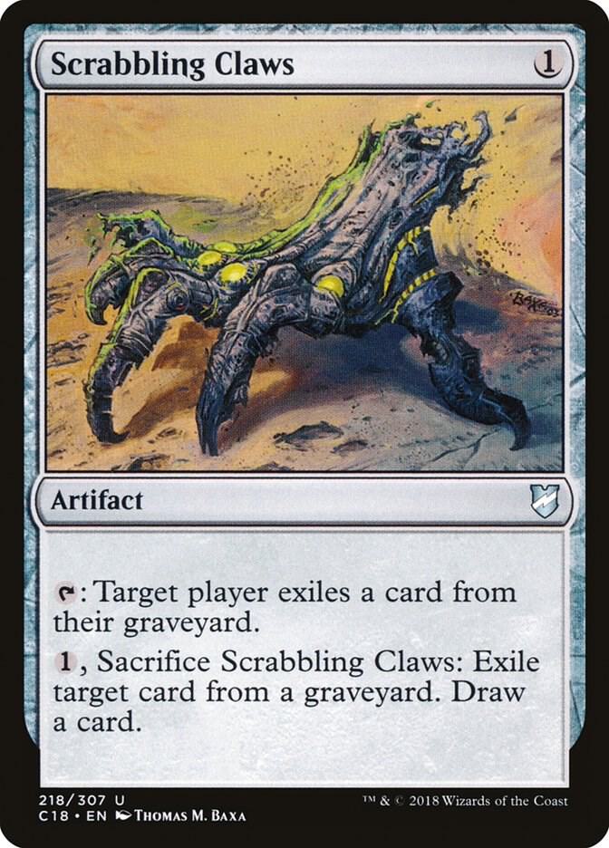 Scrabbling Claws 218/307 (Commander 2018)  | Good Games Modbury