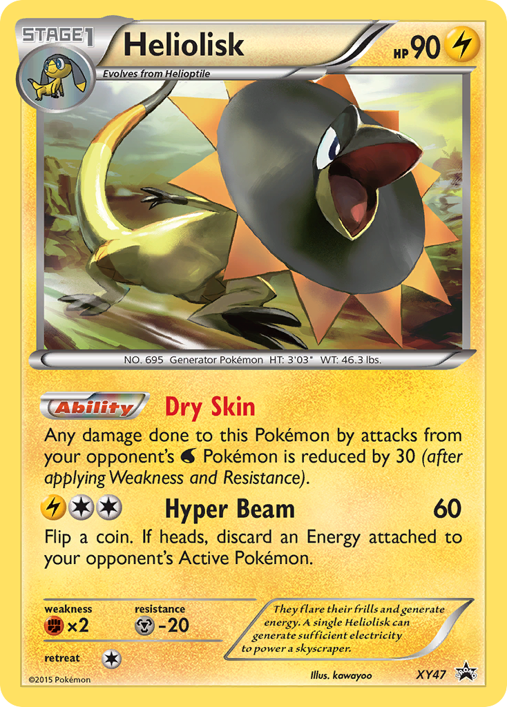 Heliolisk (XY47) [XY: Black Star Promos] | Good Games Modbury