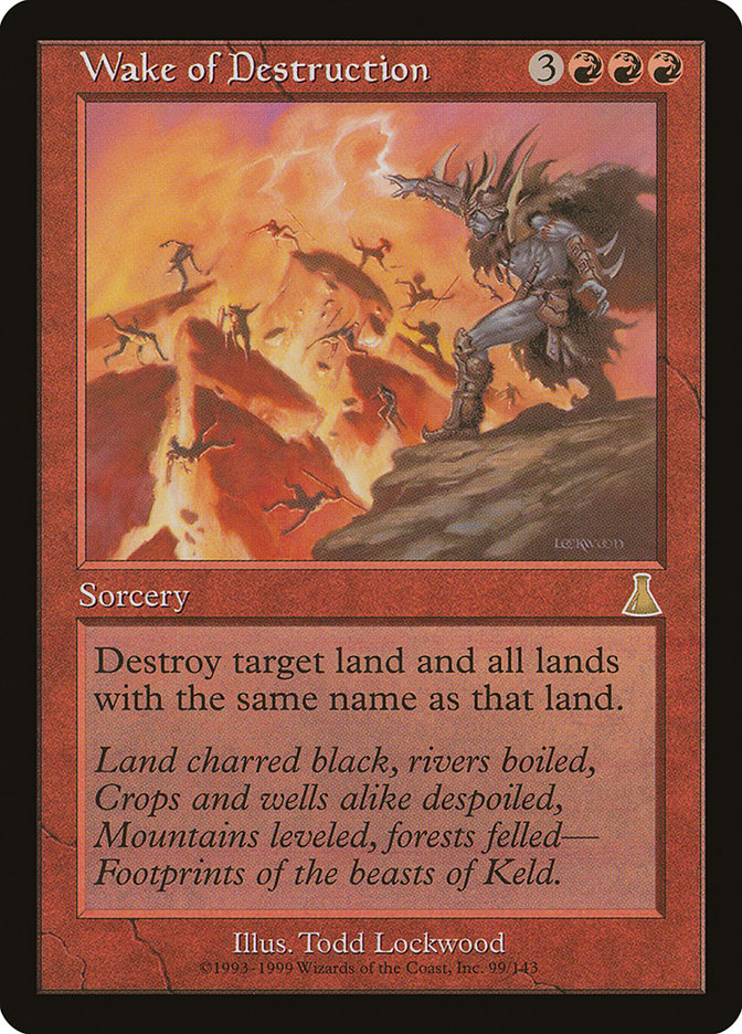 Wake of Destruction 99/143 (Urza's Destiny)  | Good Games Modbury