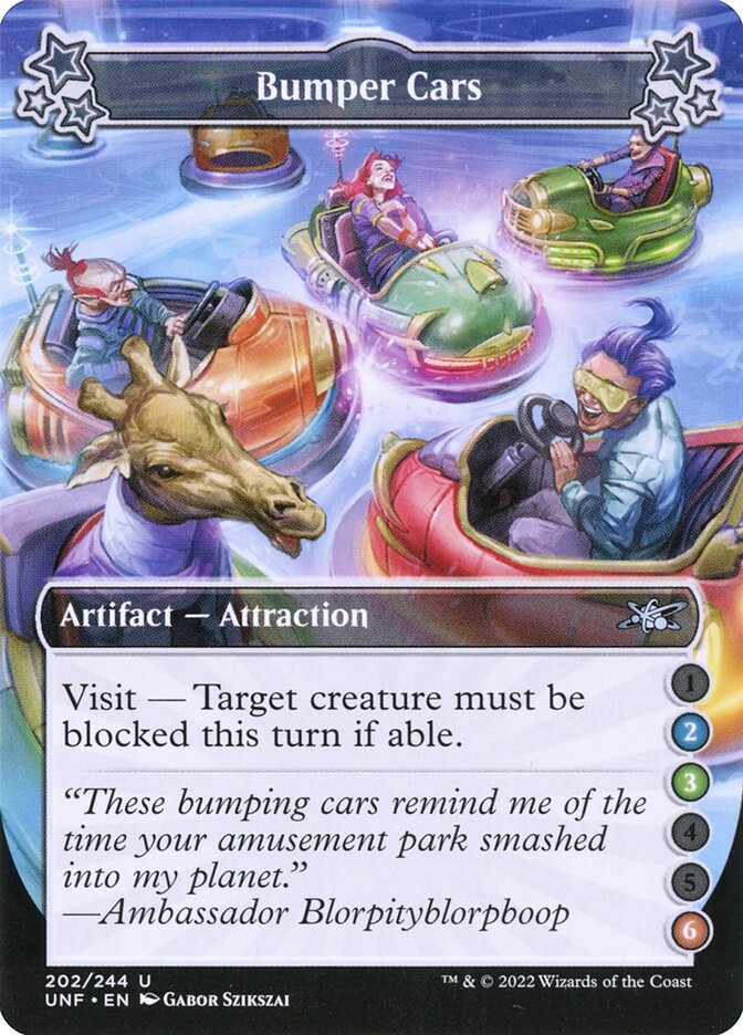 Bumper Cars 202a/244 (Unfinity)  - Foil | Good Games Modbury
