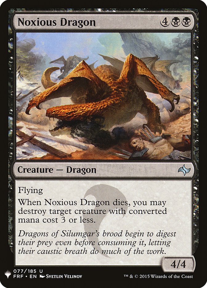 Noxious Dragon [Mystery Booster] | Good Games Modbury