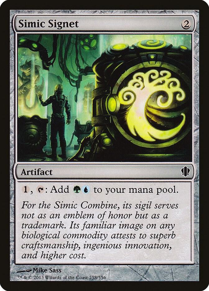 Simic Signet 258/356 (Commander 2013)  | Good Games Modbury