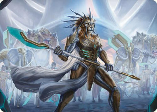 Kemba Kha Regent Art Card 2 (Art Series: Commander Masters)  | Good Games Modbury