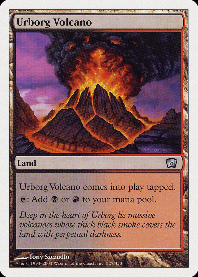 Urborg Volcano [Eighth Edition] | Good Games Modbury