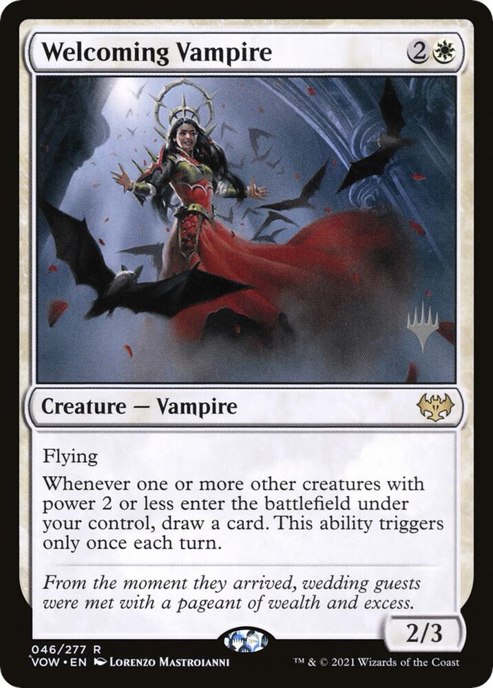 Welcoming Vampire 46 (Promo Pack: The Brothers' War)  - Foil | Good Games Modbury