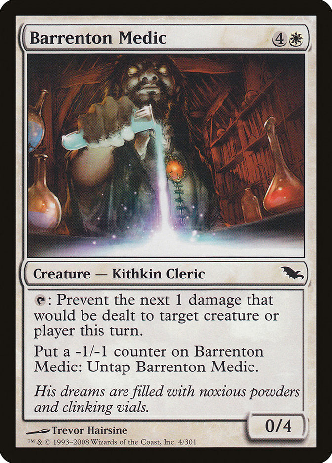 Barrenton Medic [Shadowmoor] | Good Games Modbury