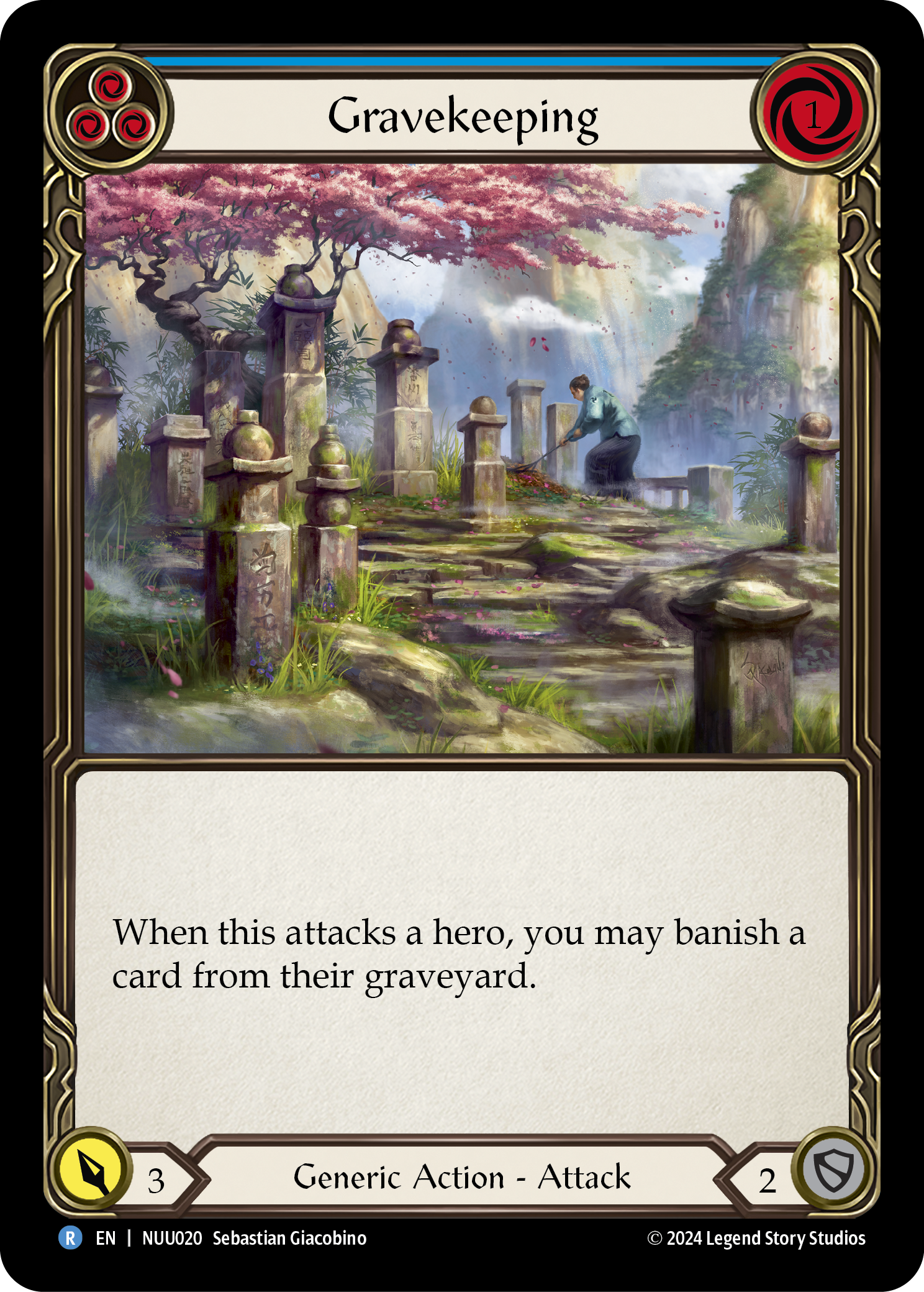 Gravekeeping [NUU020] (Part the Mistveil Nuu Blitz Deck) | Good Games Modbury