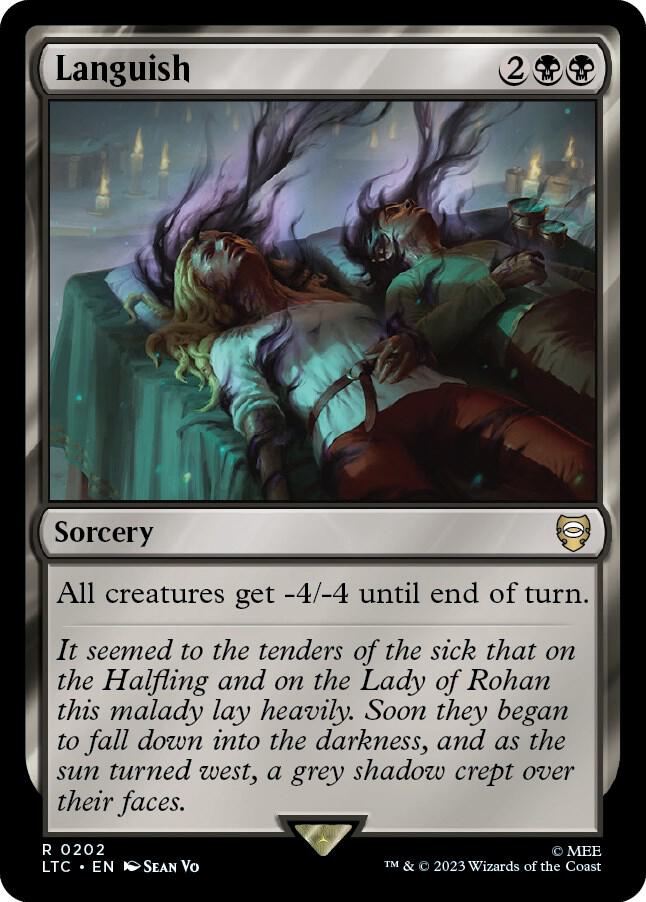 Languish 202/347 (Commander: The Lord of the Rings: Tales of Middle-earth)  | Good Games Modbury