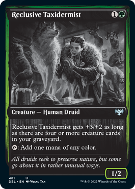 Reclusive Taxidermist [Innistrad: Double Feature] | Good Games Modbury