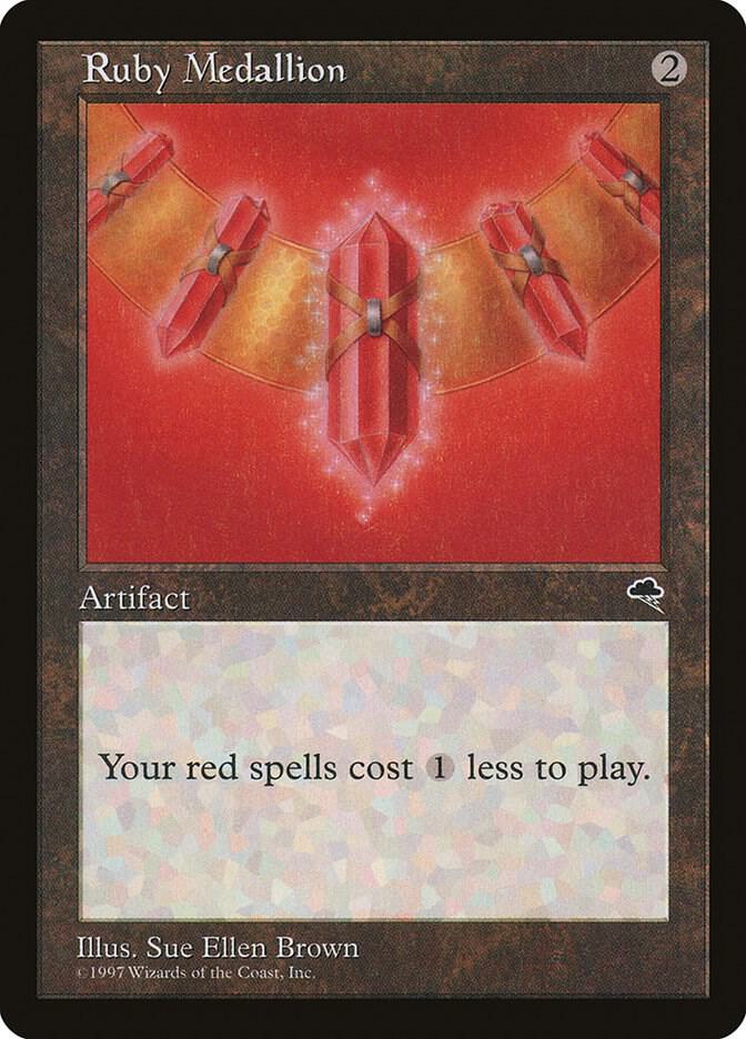Ruby Medallion 305/350 (Tempest)  | Good Games Modbury