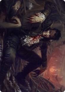Arrogant Outlaw Art Card 33 (Art Series: Innistrad: Midnight Hunt)  | Good Games Modbury