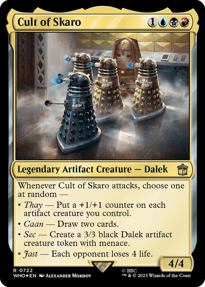 Cult of Skaro 722/331 (Universes Beyond: Doctor Who)  - Surge Foil | Good Games Modbury