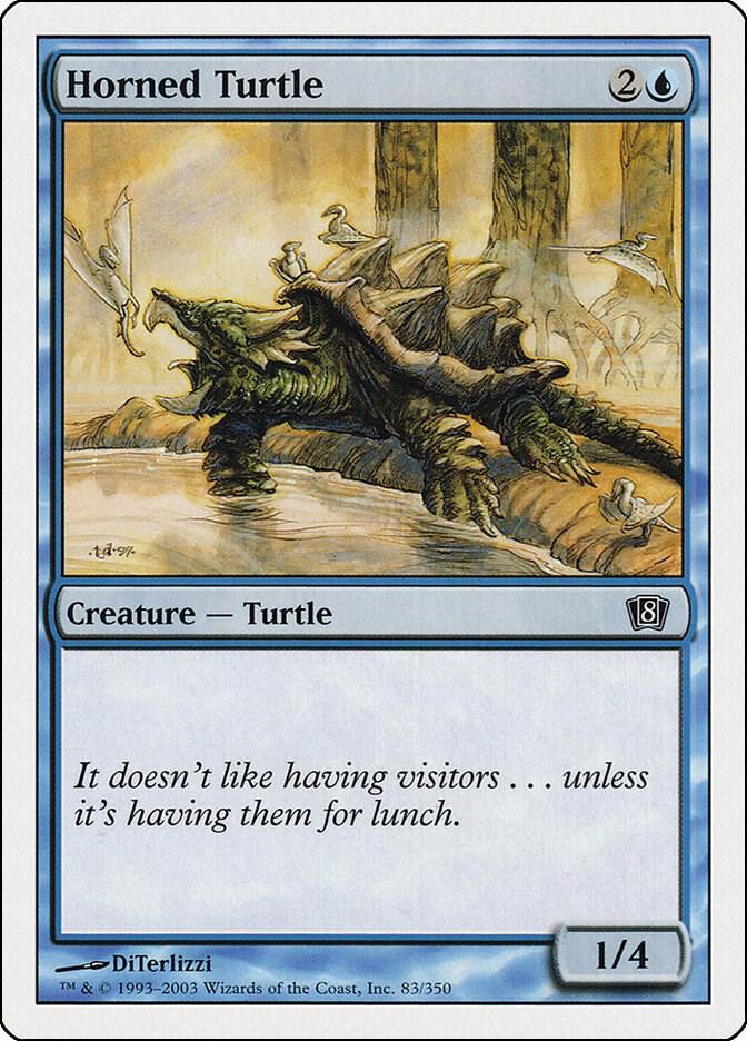 Horned Turtle 83/350 (8th Edition)  | Good Games Modbury