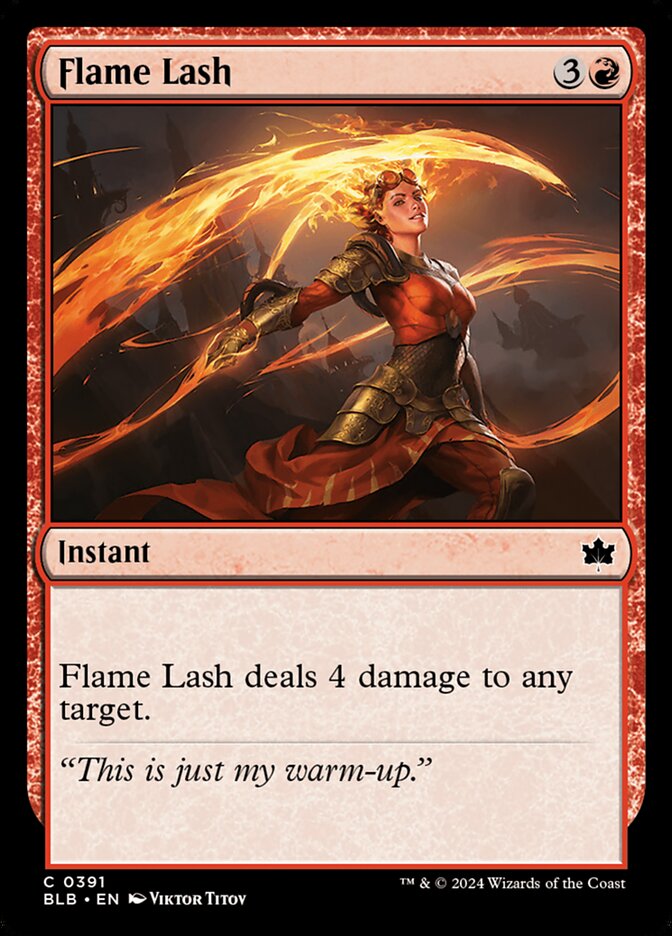 Flame Lash 391 (Bloomburrow)  | Good Games Modbury
