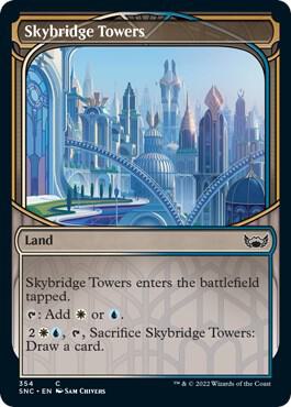 Skybridge Towers Showcase 354/281 (Streets of New Capenna)  | Good Games Modbury