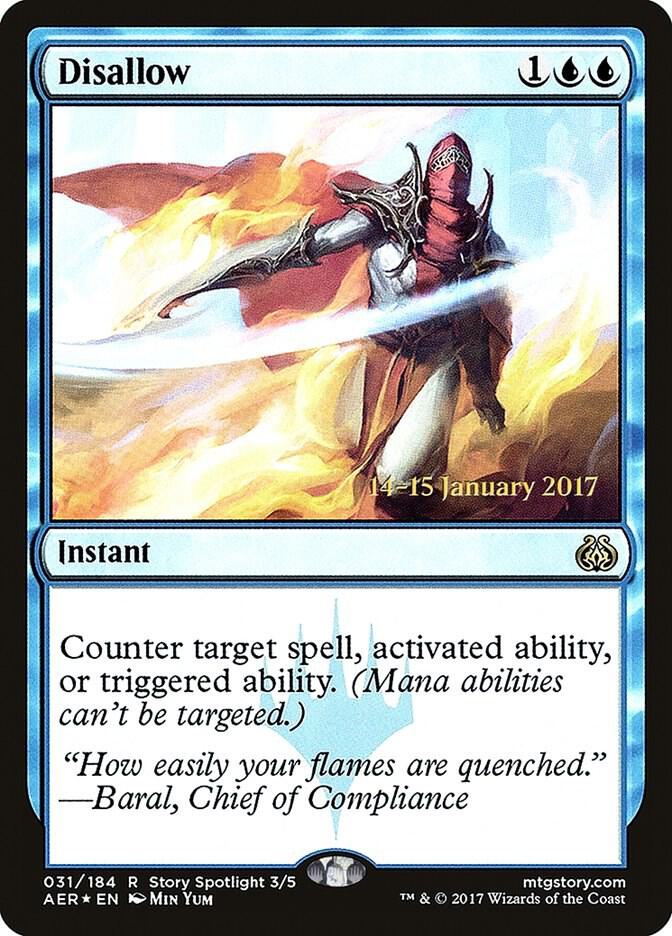 Disallow 31s/65 (Prerelease Cards)  - Foil | Good Games Modbury