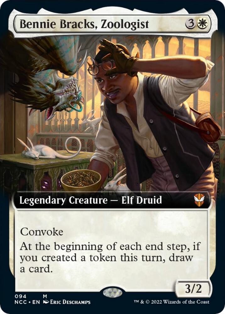 Bennie Bracks Zoologist Extended Art 94 (Commander: Streets of New Capenna)  - Foil | Good Games Modbury
