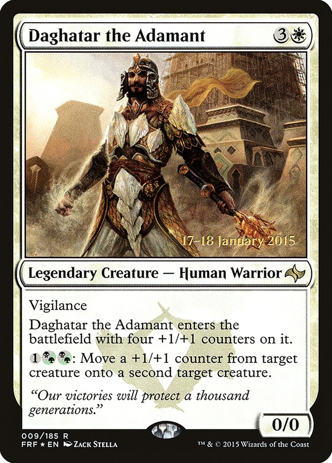 Daghatar the Adamant [Fate Reforged Prerelease Promos] | Good Games Modbury