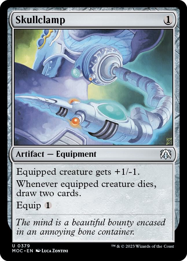 Skullclamp 379/444 (Commander: March of the Machine)  | Good Games Modbury