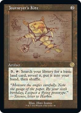 Journeyers Kite Schematic 88/63 (The Brothers' War: Retro Frame Artifacts)  | Good Games Modbury