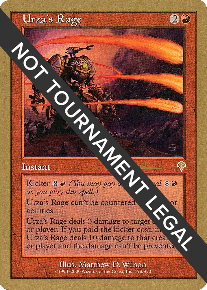Urzas Rage 2001 Antoine Ruel INV ar178/138 (World Championship Decks)  | Good Games Modbury