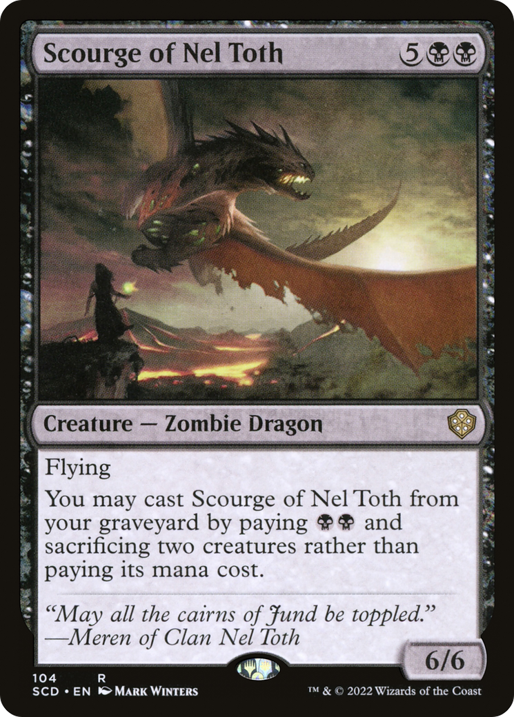 Scourge of Nel Toth [Starter Commander Decks] | Good Games Modbury