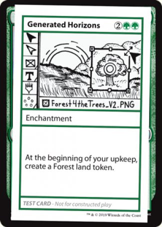 Generated Horizons (2021 Edition) [Mystery Booster Playtest Cards] | Good Games Modbury