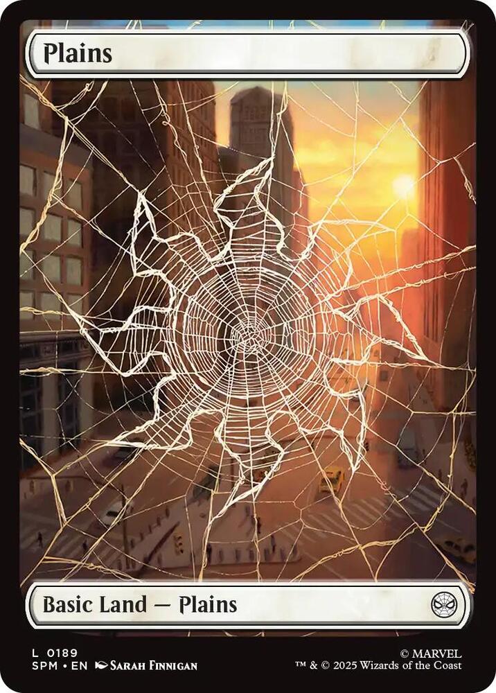 Plains  189 (Marvel's Spider-Man)  - Full Art | Good Games Modbury
