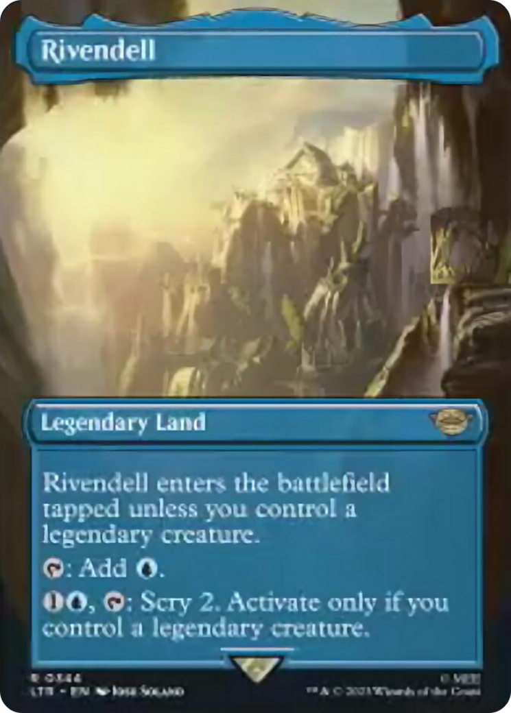 Rivendell (Borderless Alternate Art) [The Lord of the Rings: Tales of Middle-Earth] | Good Games Modbury