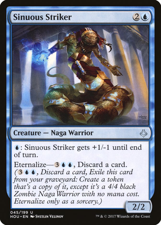 Sinuous Striker 45/199 (Hour of Devastation)  - Foil | Good Games Modbury