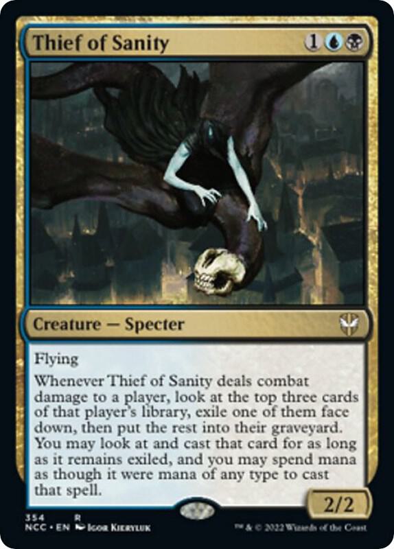 Thief of Sanity 354 (Commander: Streets of New Capenna)  | Good Games Modbury