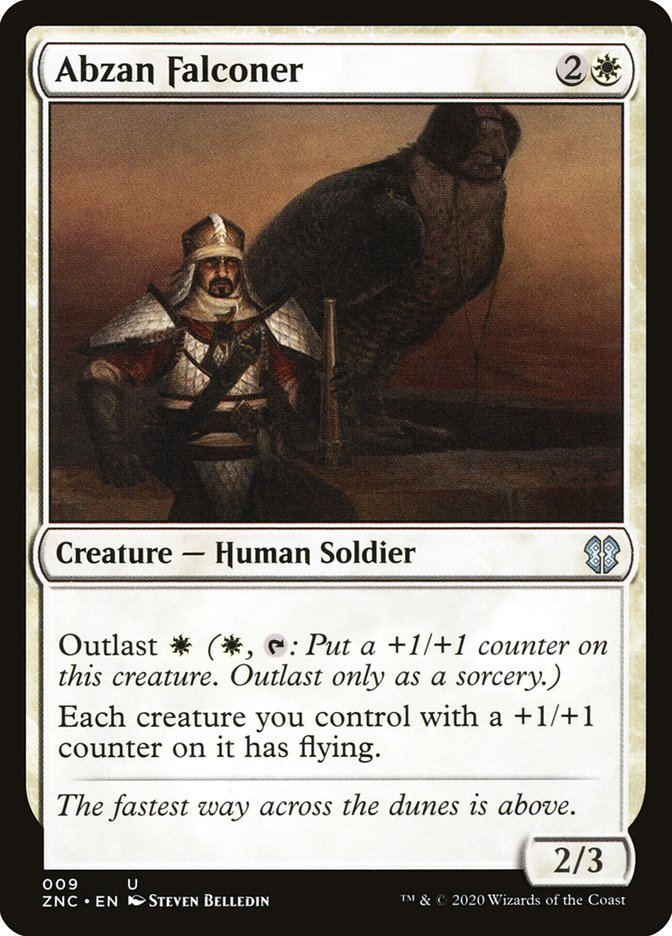 Abzan Falconer [Zendikar Rising Commander] | Good Games Modbury
