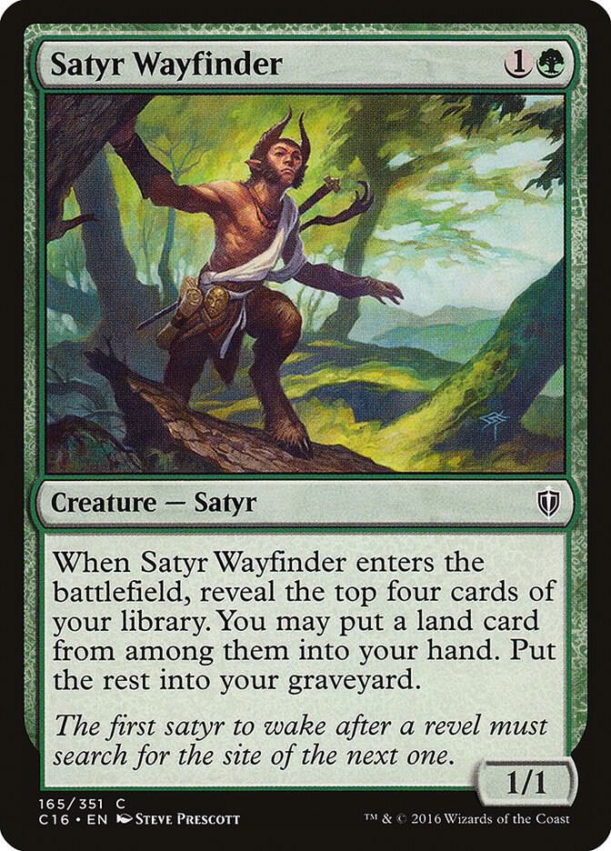 Satyr Wayfinder 165/351 (Commander 2016)  | Good Games Modbury