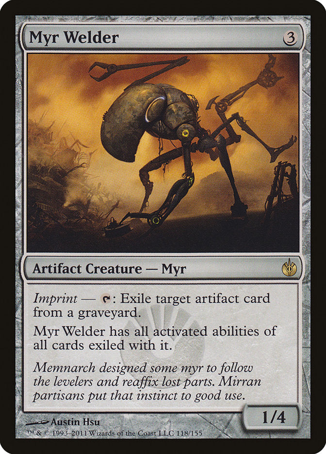 Myr Welder 118/155 (Mirrodin Besieged)  | Good Games Modbury