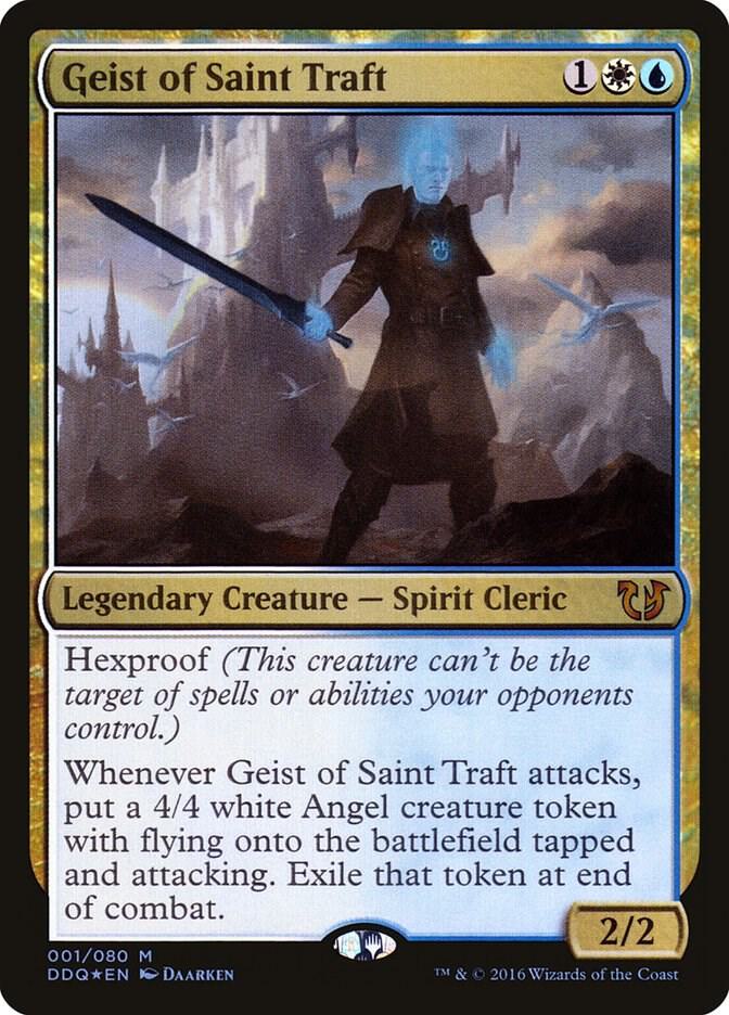 Geist of Saint Traft 1/80 (Duel Decks: Blessed vs. Cursed)  - Foil | Good Games Modbury