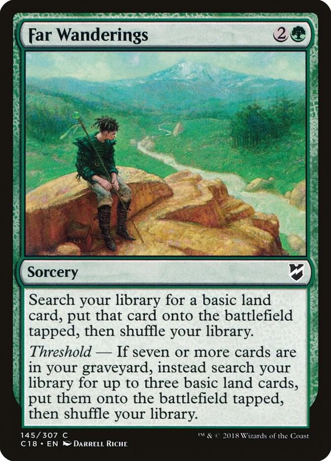 Far Wanderings 145/307 (Commander 2018)  | Good Games Modbury