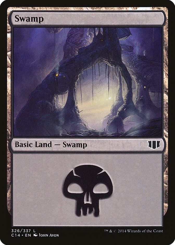 Swamp 326 326/337 (Commander 2014)  | Good Games Modbury
