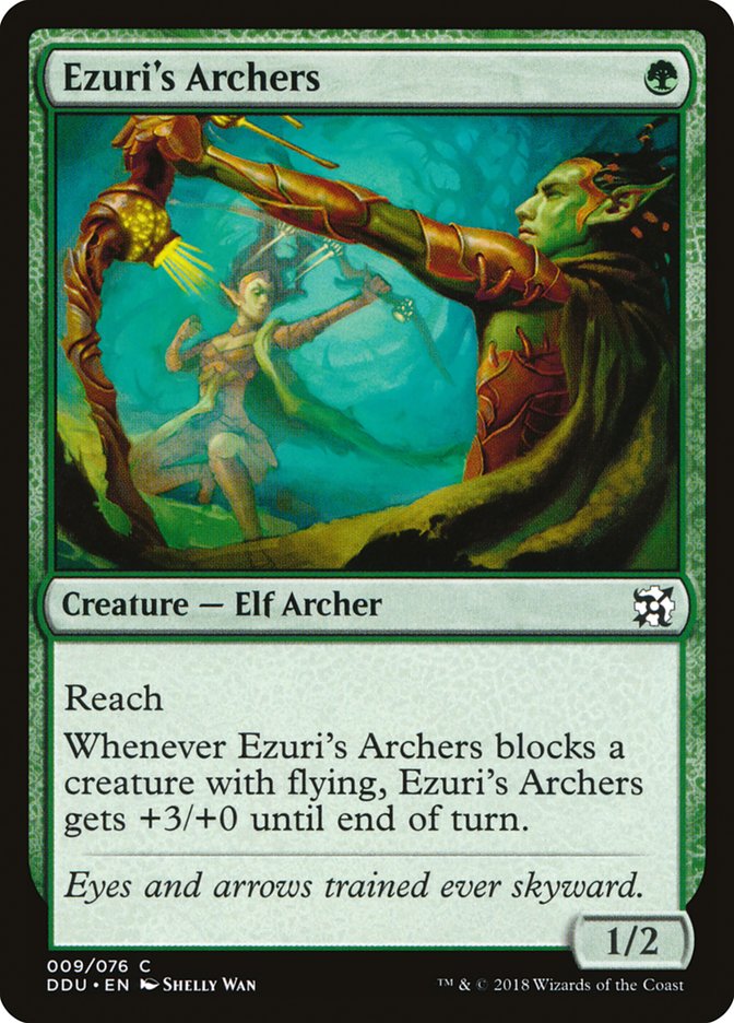 Ezuri's Archers 9/76 (Duel Decks: Elves vs. Inventors)  | Good Games Modbury