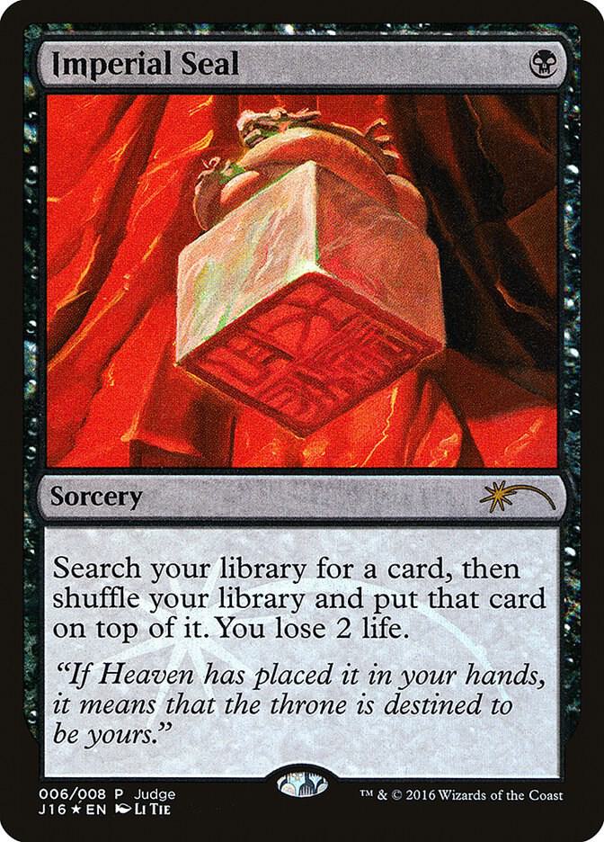 Imperial Seal 6/8 (Judge Promos)  - Foil | Good Games Modbury