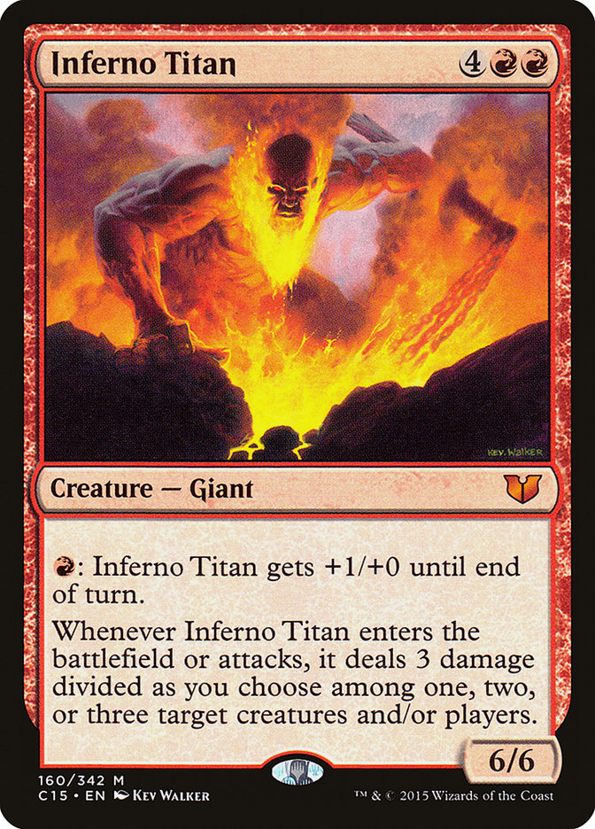 Inferno Titan [Commander 2015] | Good Games Modbury