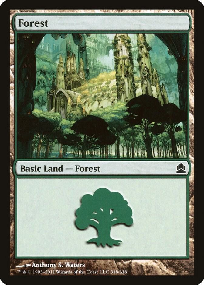 Forest 318/318 (Commander)  | Good Games Modbury