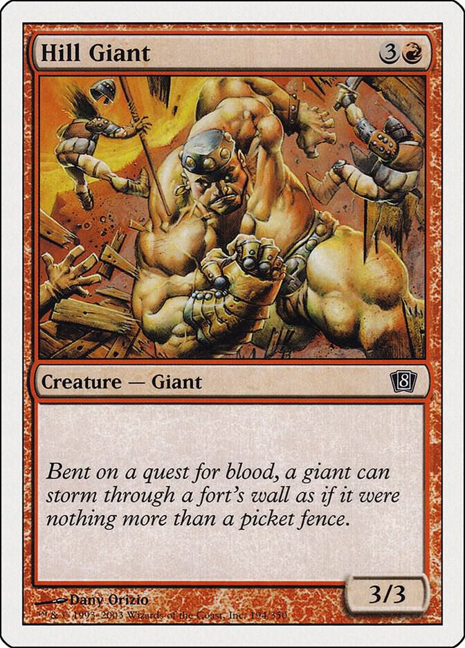 Hill Giant 194/350 (8th Edition)  | Good Games Modbury