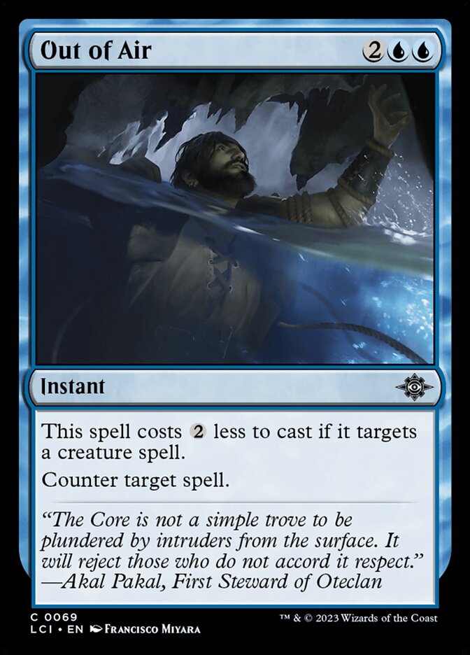 Out of Air 69/291 (The Lost Caverns of Ixalan)  | Good Games Modbury