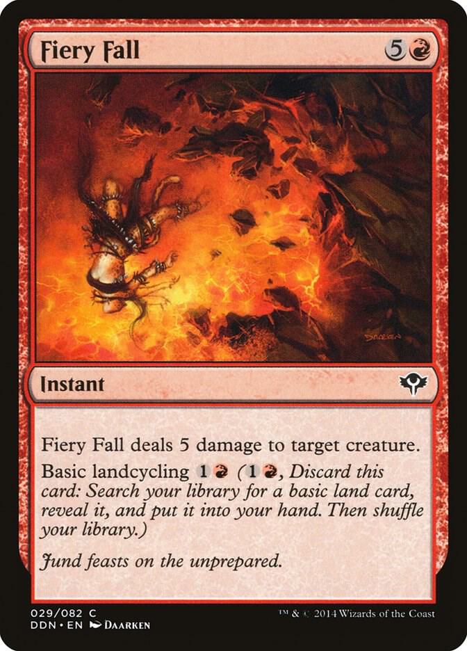Fiery Fall 29/82 (Duel Decks: Speed vs. Cunning)  | Good Games Modbury