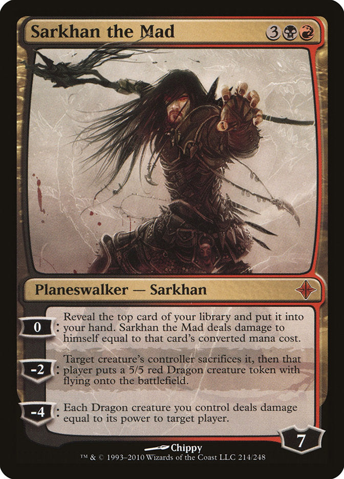 Sarkhan the Mad 214/248 (Rise of the Eldrazi)  - Foil | Good Games Modbury