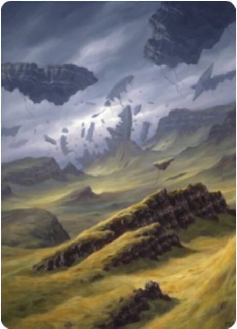 Plains Art Card 9 81 9 (Art Series: Zendikar Rising)  | Good Games Modbury